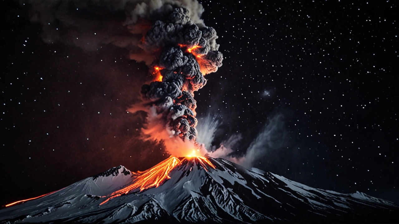 Explosión en el Volcán Villarrica: Alerta Amarilla en Cuatro Comunas