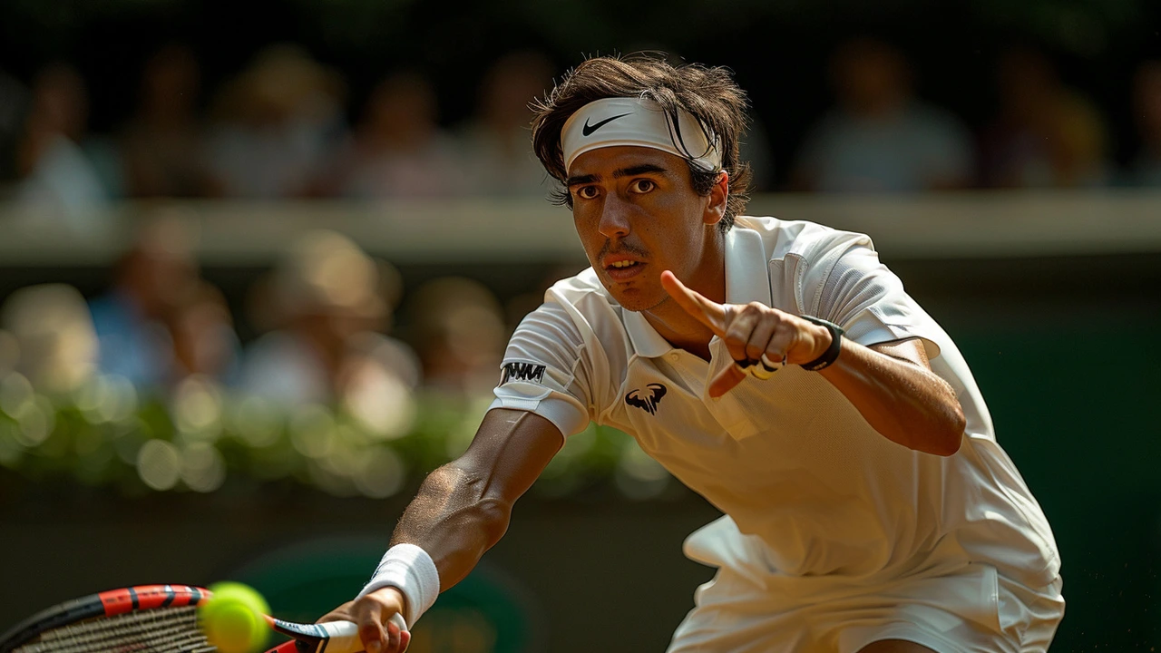 Francisco Comesaña avanza a la tercera ronda de Wimbledon y sorprende al mundo del tenis