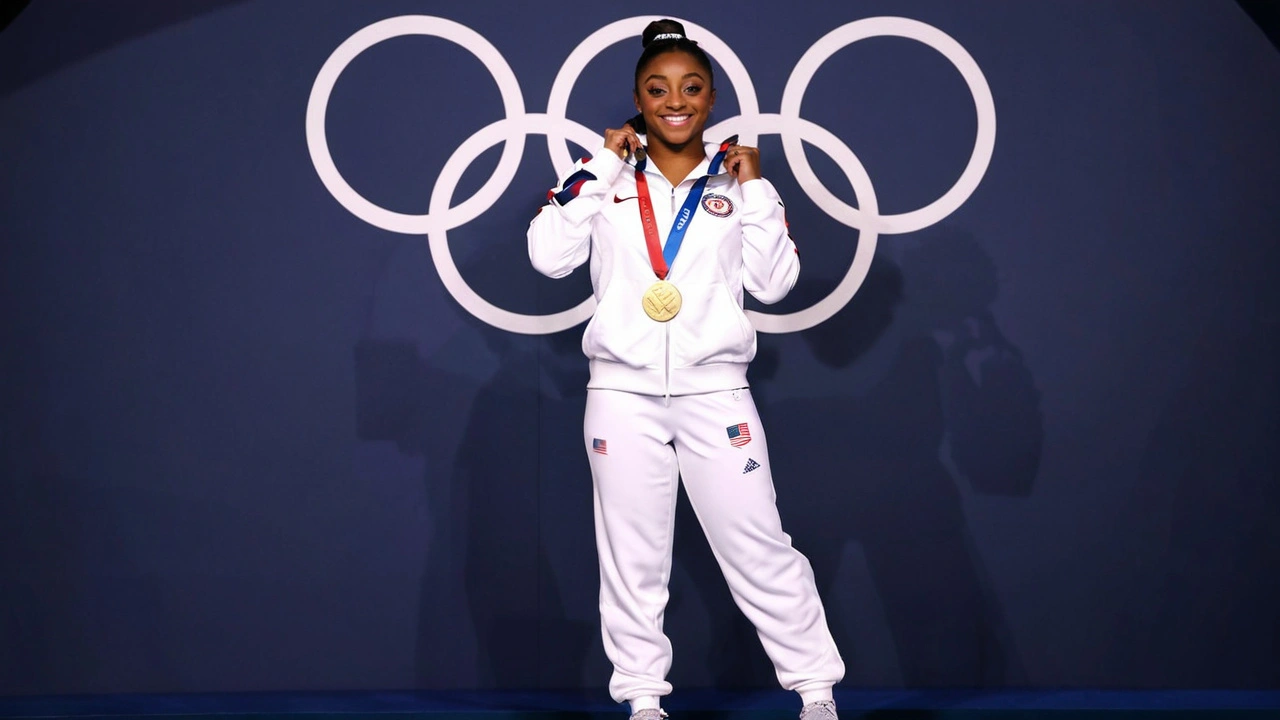 Simone Biles se prepara intensamente para las Olimpiadas de París 2024