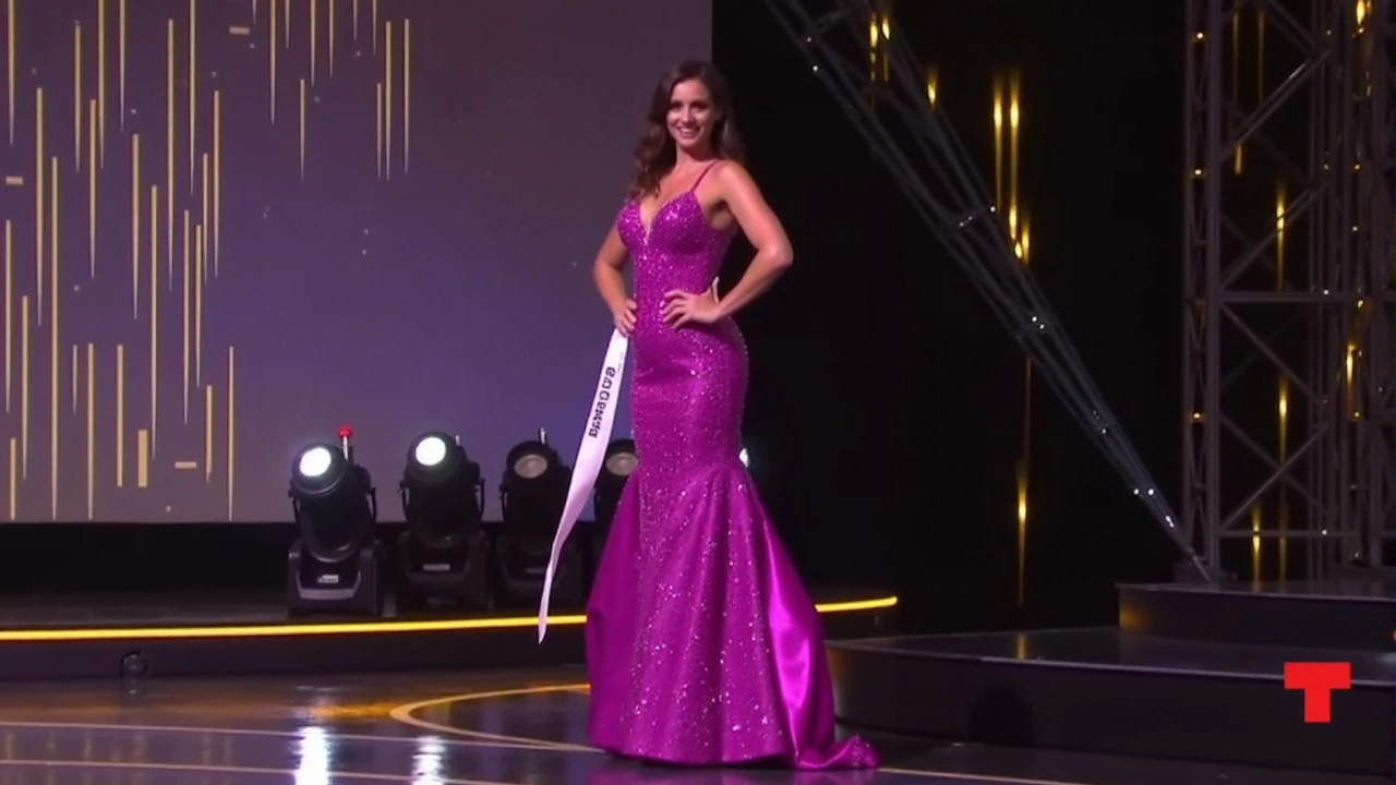 Emilia Dides deslumbra en vestido de gala en la ronda preliminar de Miss Universo mientras los finalistas aún no se anuncian