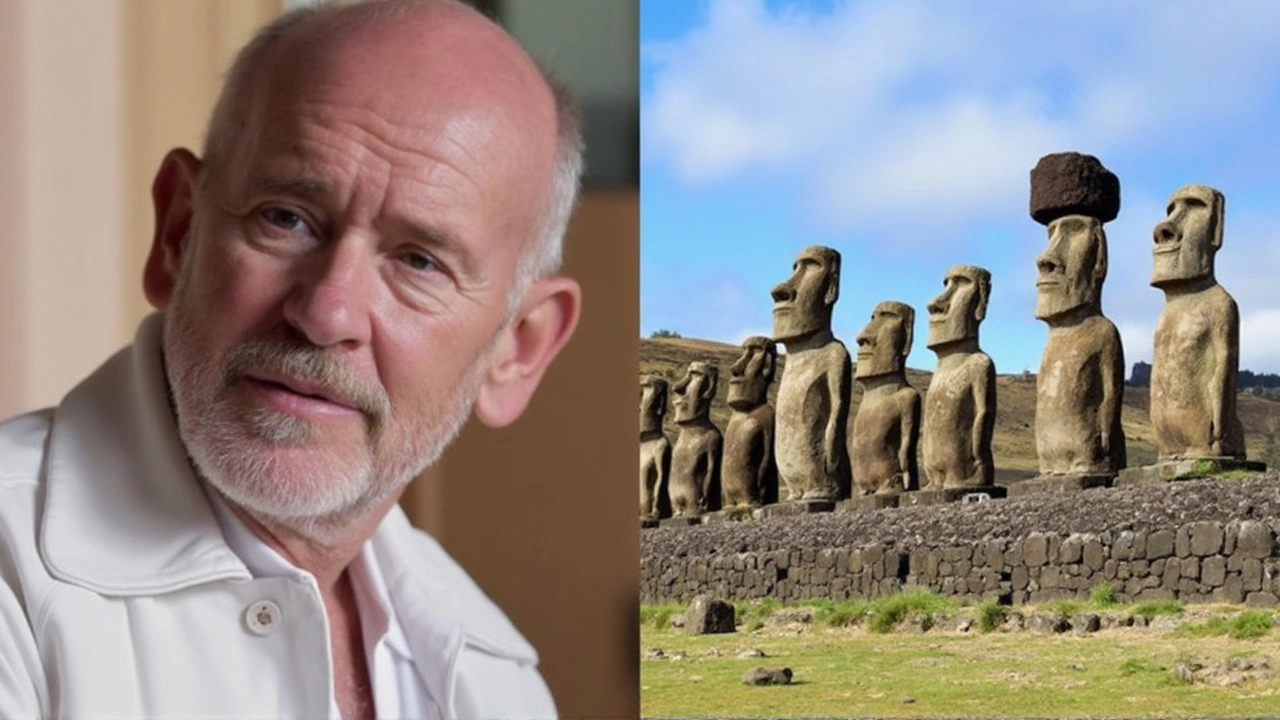 John Malkovich rueda 'Wild Horse Nine' en Rapa Nui bajo estrictas medidas para proteger el patrimonio