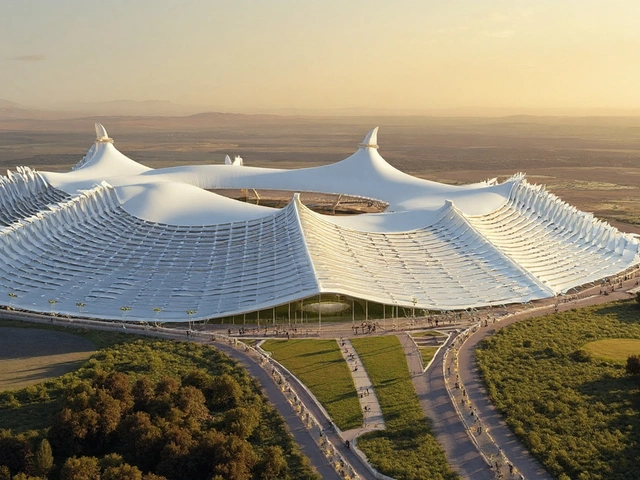 Marruecos erige el Gran Stade Hassan II, el estadio más grande del planeta, para aspirar a la final del Mundial 2030