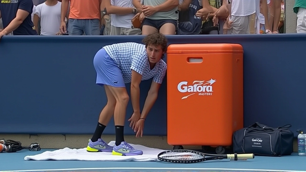 Medvedev se quema en el calor y pierde contra Walton en Cincinnati