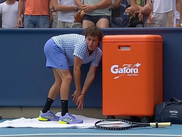 Medvedev se quema en el calor y pierde contra Walton en Cincinnati